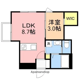 アーバンブランチ南笹口【2階】の間取り