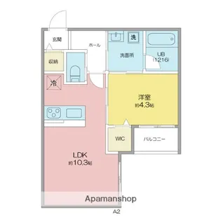 プリマヴェーラ【2階】の間取り