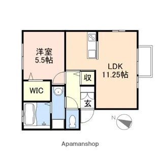 SUCCEED南笹口【1階】の間取り