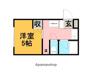 プラザドゥロード【3階】の間取り