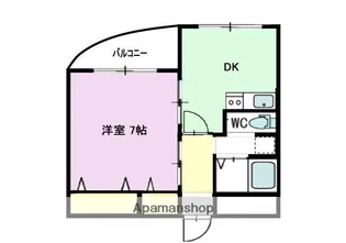 ベルトピア新潟21【602号室】の間取り