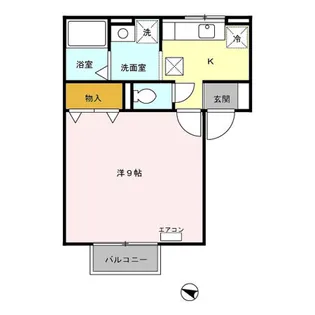 モア・紫竹【1階】の間取り