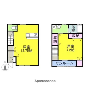ロイヤル源【105号室】の間取り