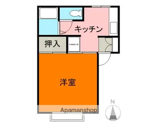 メゾンジュピター【A号室】の間取り