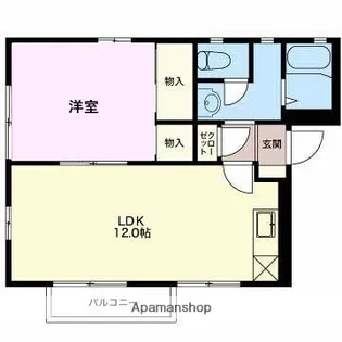 エクセレンス【2階】の間取り