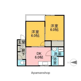 メゾンオリンピア【103号室】の間取り