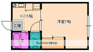 シティハイム上越Ⅰ【1階】の間取り