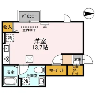 GROWING【1階】の間取り