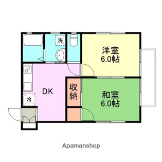 グリーンヒルサクラ【2階】の間取り