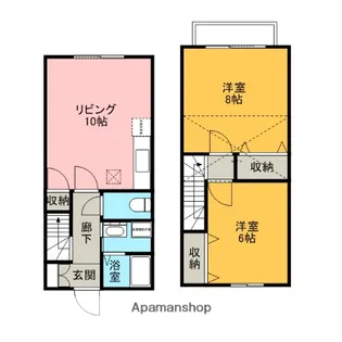 ミルフィーユ【4号室】の間取り