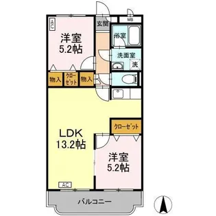 みなみマンション【3階】の間取り