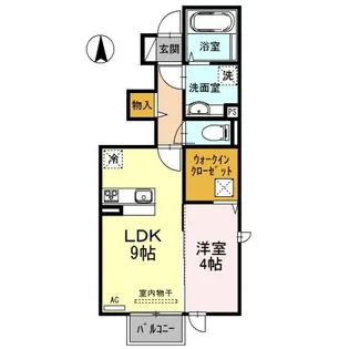 Artesia【1階】の間取り