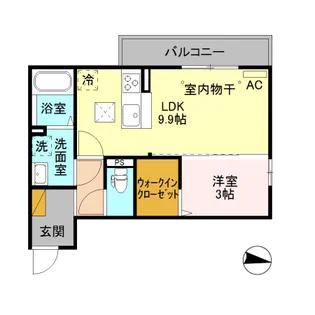 ラナンキュラス【1階】の間取り