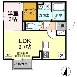 EISEN Ⅲ【2階】の間取り