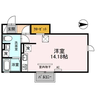 GROWING【1階】の間取り