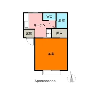メゾンジュピター【C号室】の間取り