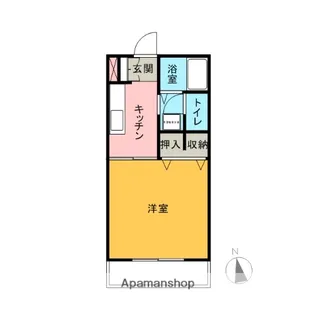 パステルハイツ【1階】の間取り