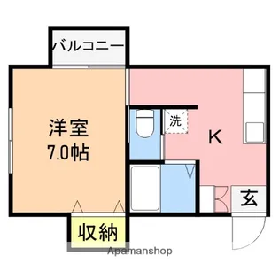 プリオールⅡ【2階】の間取り