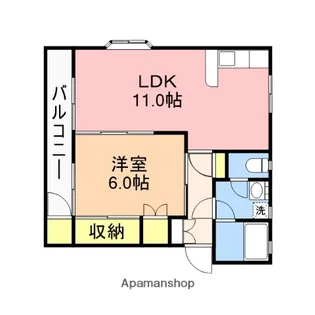 パークプラザ小針【1階】の間取り