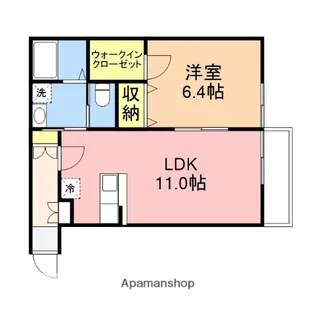 フラットピット【B号室】の間取り