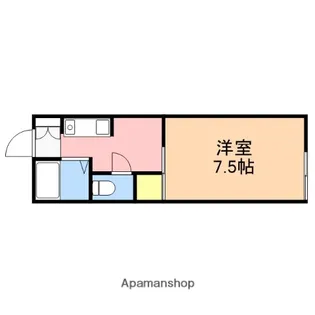 ソレイユ【2階】の間取り