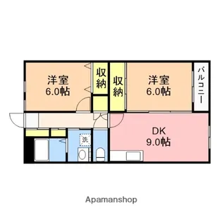 シティコーポⅡ【102号室】の間取り