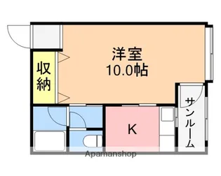 ベルディー【1階】の間取り