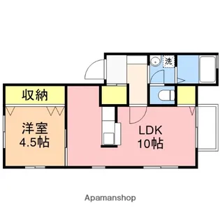 シエスタ【2階】の間取り