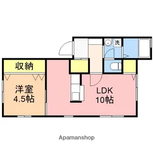 シエスタ【1階】の間取り