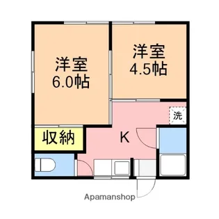 コーポ泉【2階】の間取り