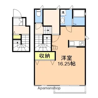 アセンブル青山【201号室】の間取り