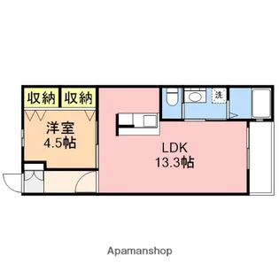 ドリームクリエイトSK【202号室】の間取り