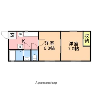 ミキハウス【2階】の間取り