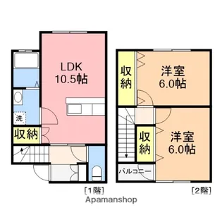 サンベリー【C号室】の間取り