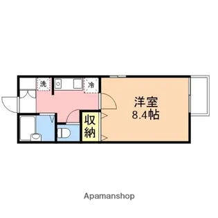 メゾン・ソレイユ【101号室】の間取り