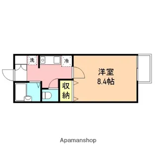 メゾン・ソレイユ【2階】の間取り