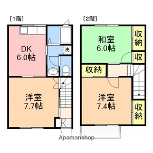 ミルトニア【A-1号室】の間取り