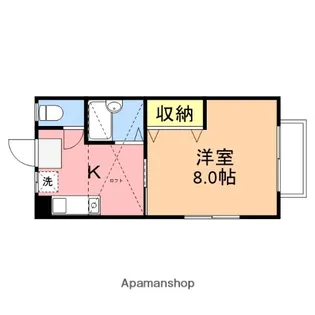 プログレス寺尾【2階】の間取り