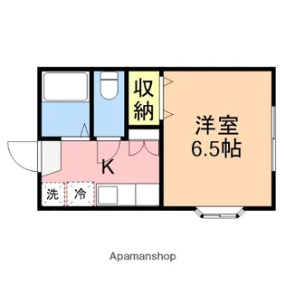 グランディール田町【2階】の間取り