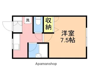 ハイムクローバーⅠ【2階】の間取り