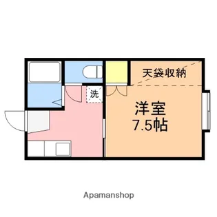 サムハウス【101号室】の間取り