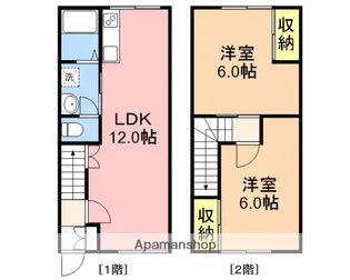 スカイタウンB棟【4号室】の間取り