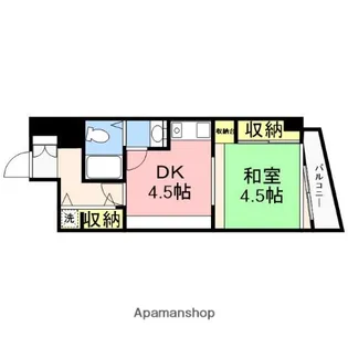 新潟ダイカンプラザ遊学館【709号室】の間取り