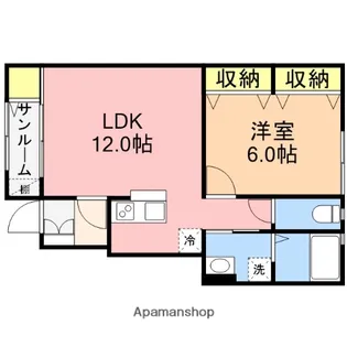 プレサージュⅠ【1階】の間取り