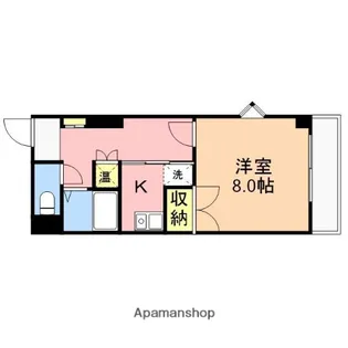 エクセランス文京町【401号室】の間取り