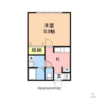 SAJAきらめき【2階】の間取り
