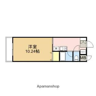 ラーレTOKIMEKI Ⅱ【3階】の間取り