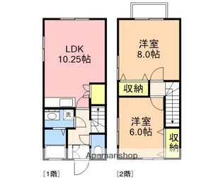 ベル・パエーゼ【1階】の間取り