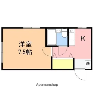 アーバンヒルズ【103号室】の間取り