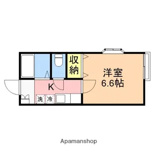 LILY−BE松海が丘【1階】の間取り